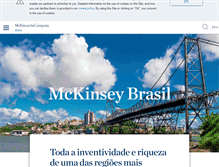 Tablet Screenshot of mckinsey.com.br